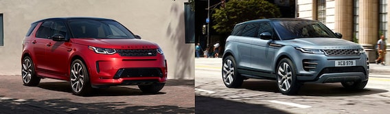 Range Rover Evoque vs Land Rover Discovery Sport