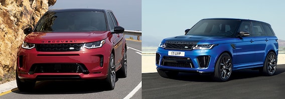 voormalig dwaas monteren Land Rover Discovery Sport vs. Range Rover Sport