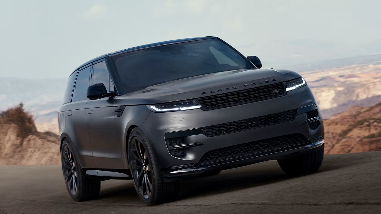 2026 Range Rover Sport in an action pose