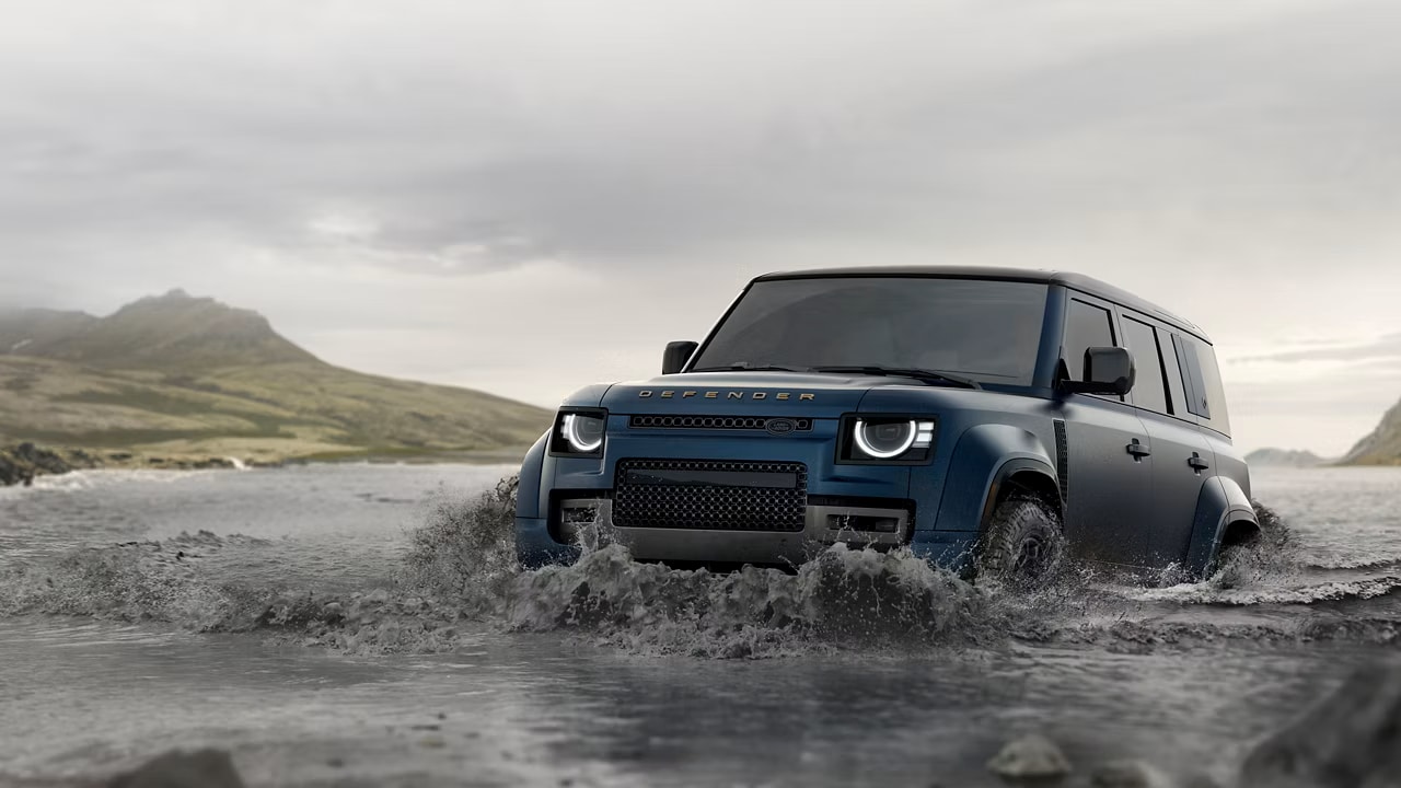 2026 defender 110 in water wading