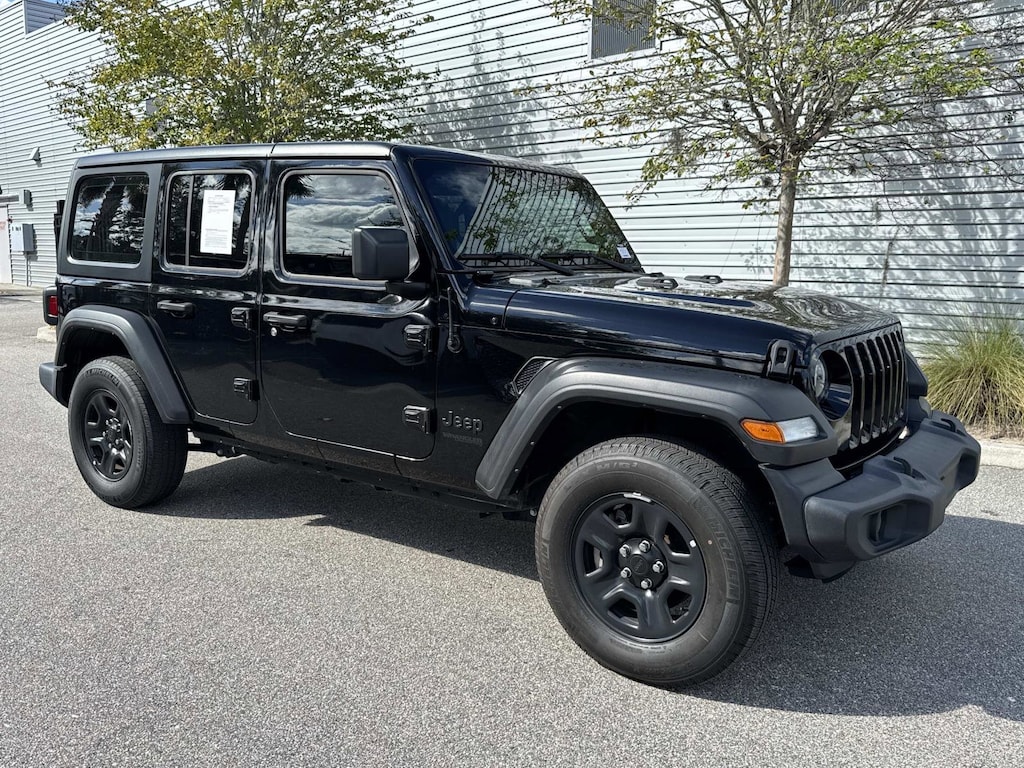 Used 2022 Jeep Wrangler Unlimited Sport Unlimited Sport 4x4