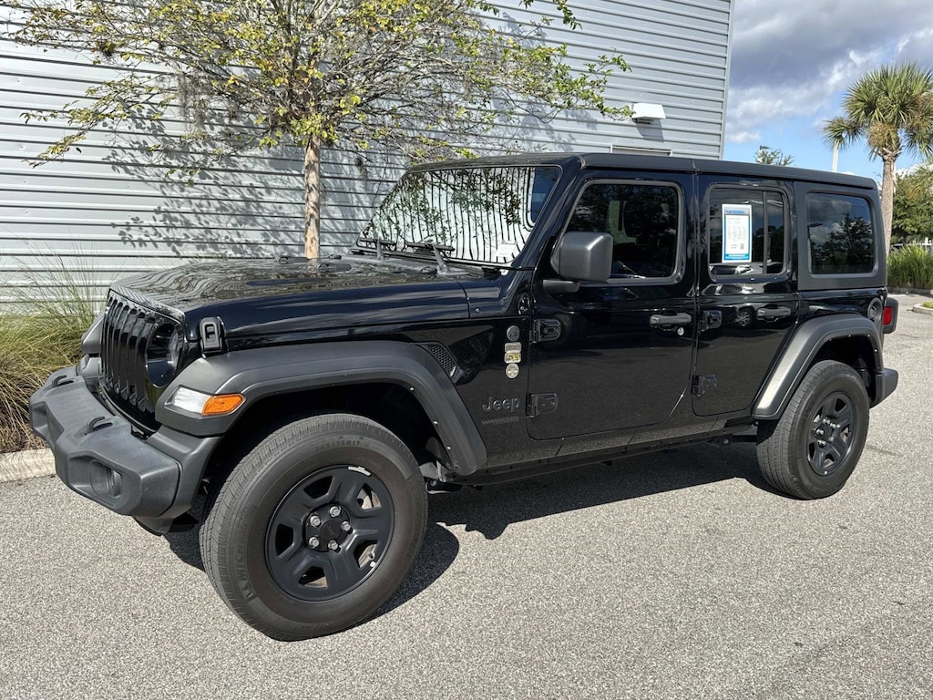 Used 2022 Jeep Wrangler Unlimited Sport Unlimited Sport 4x4