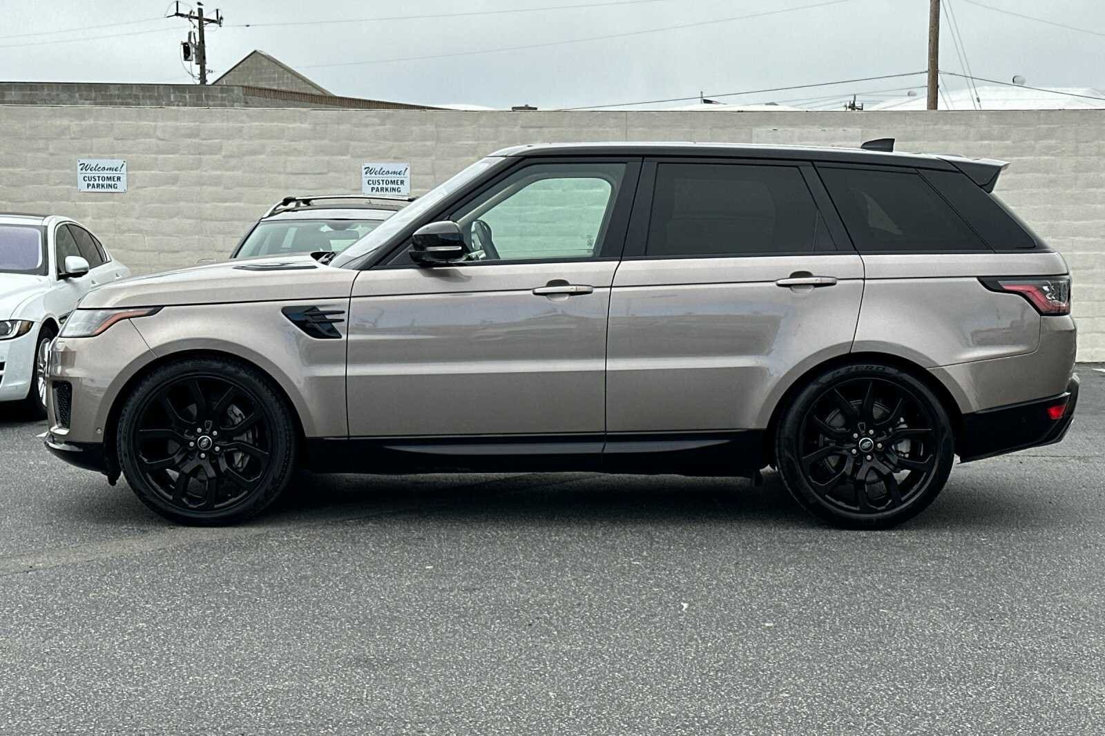 Certified 2021 Land Rover Range Rover Sport HSE Silver Edition with VIN SALWR2SU0MA796396 for sale in Seaside, CA