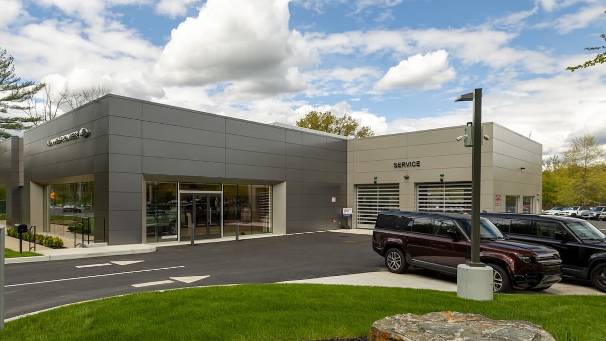 Exterior view of Land Rover Mt. Kisco