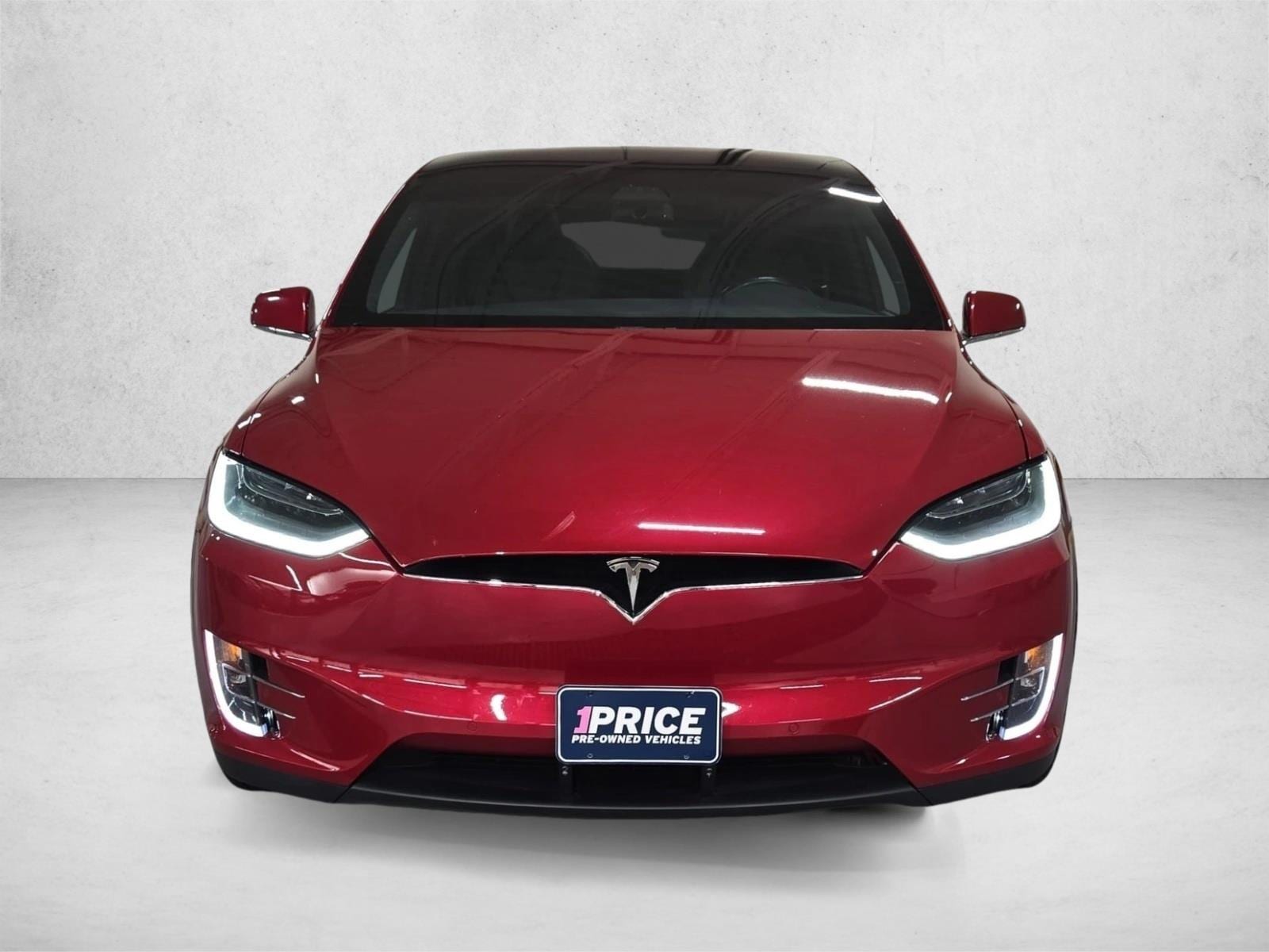 Used 2021 Tesla Model X Long Range Plus with VIN 5YJXCBE28MF321707 for sale in Mount Kisco, NY