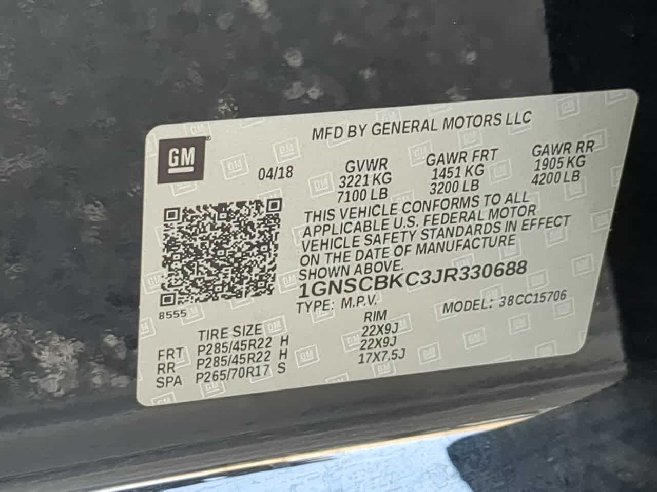 Thumbnail: 2018 Chevrolet Tahoe - 33