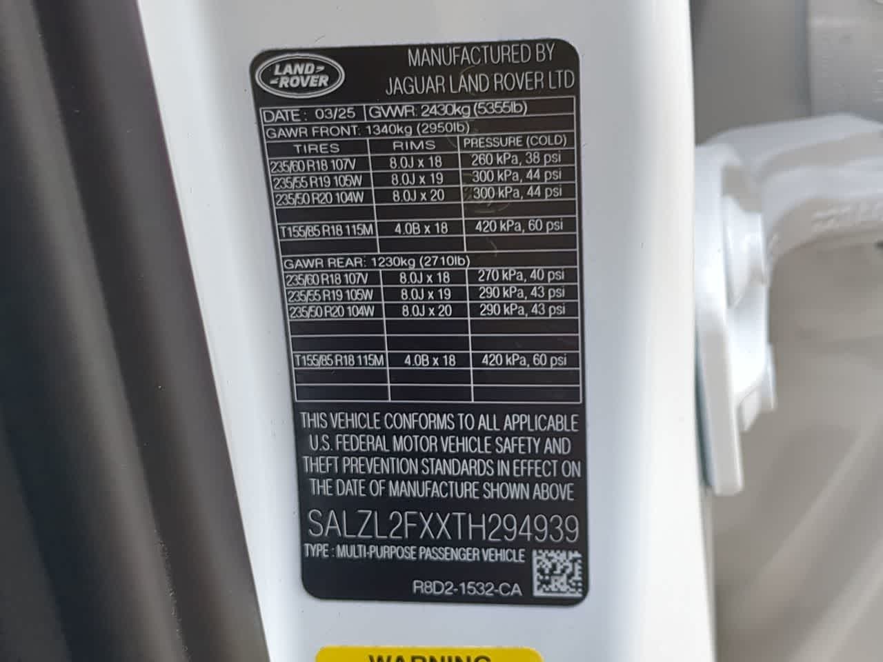 Thumbnail: 2026 Land Rover Range Rover Evoque - 38