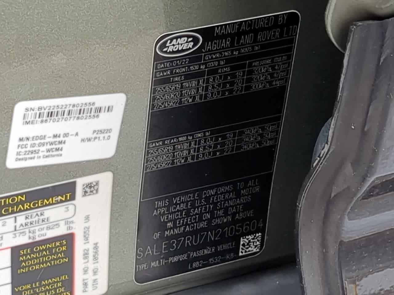 Thumbnail: 2022 Land Rover Defender - 36