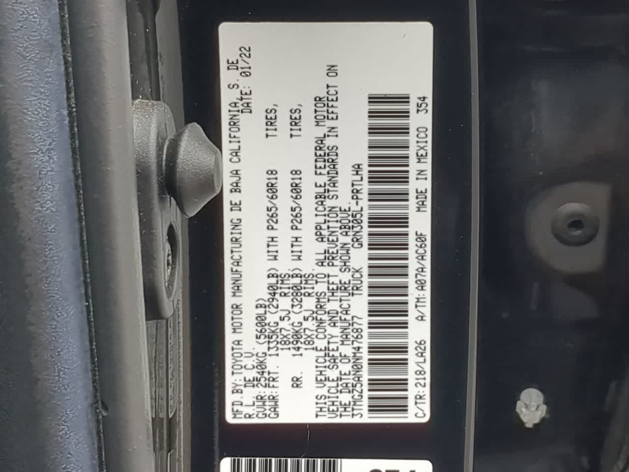 Thumbnail: 2022 Toyota Tacoma - 37