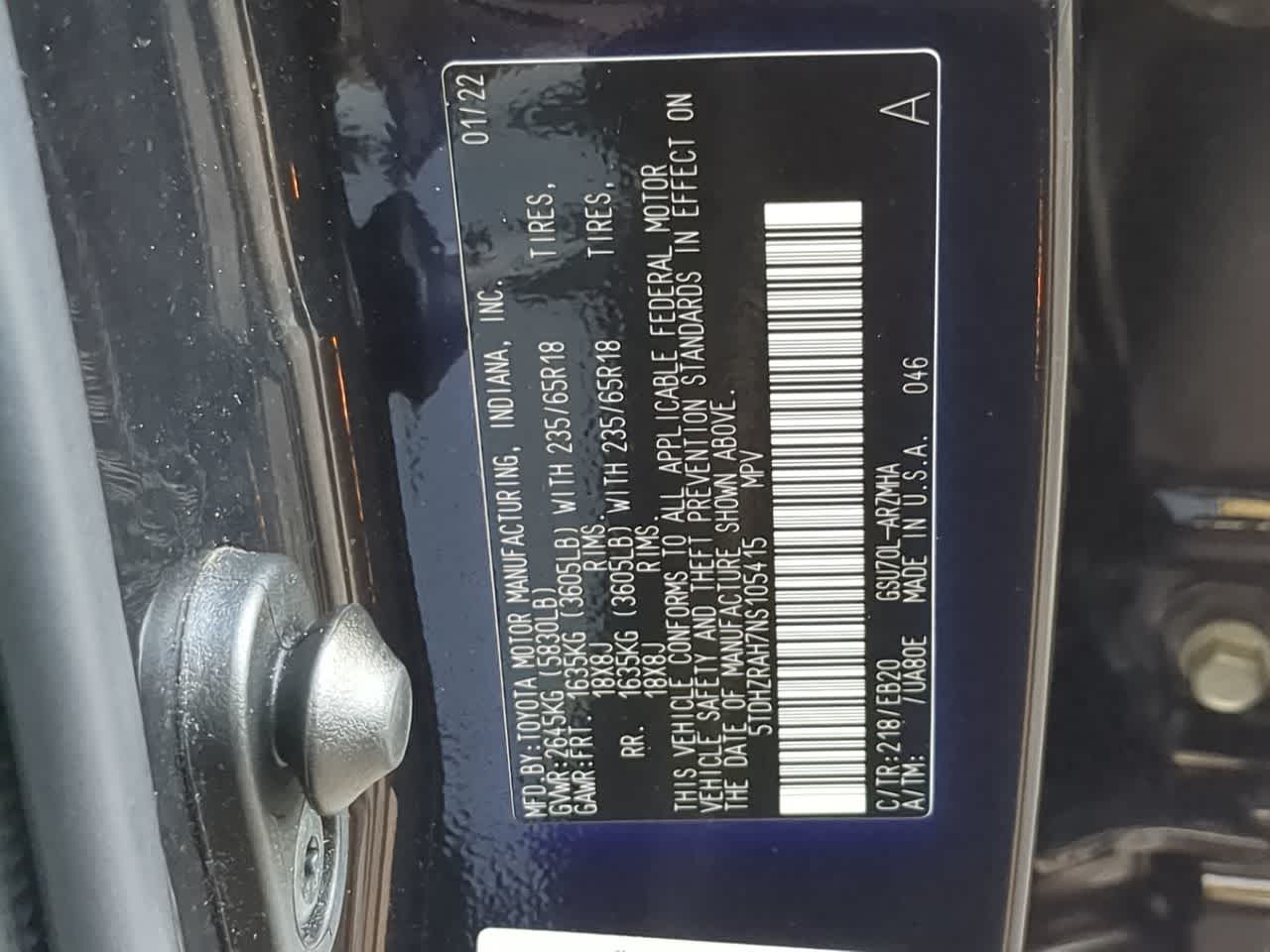 Thumbnail: 2022 Toyota Highlander - 39