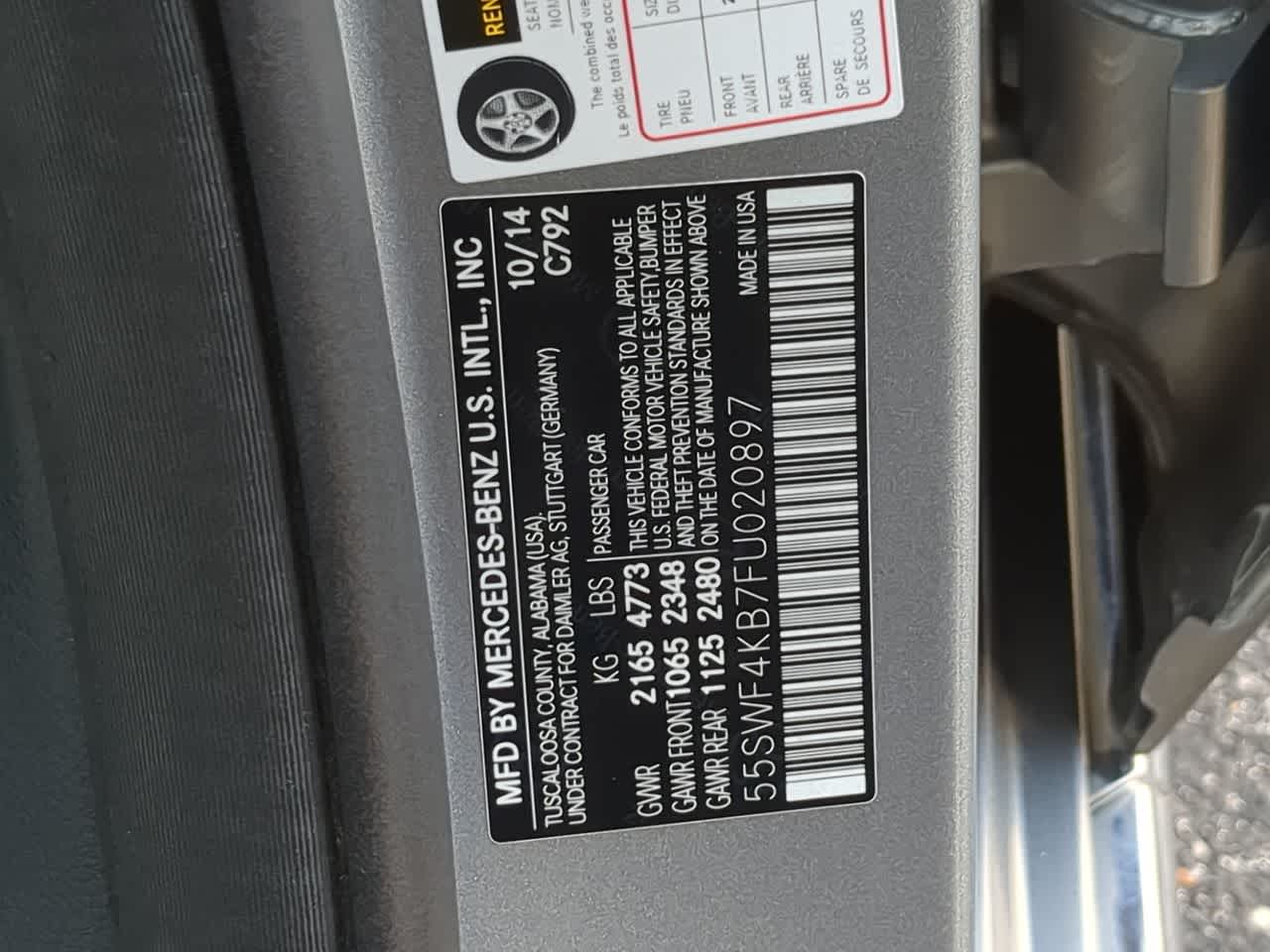 Thumbnail: 2015 Mercedes-Benz C-Class - 37