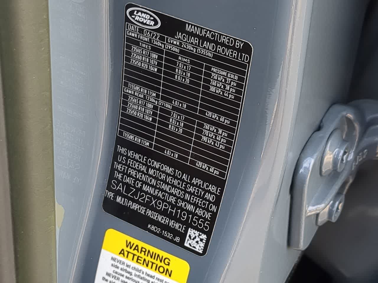 Thumbnail: 2023 Land Rover Range Rover Evoque - 37