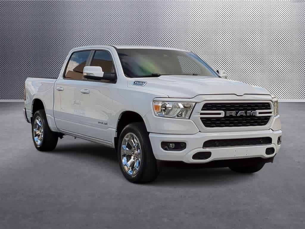 Used 2022 RAM Ram 1500 Pickup Big Horn/Lone Star with VIN 1C6SRFFT3NN404463 for sale in Orlando, FL