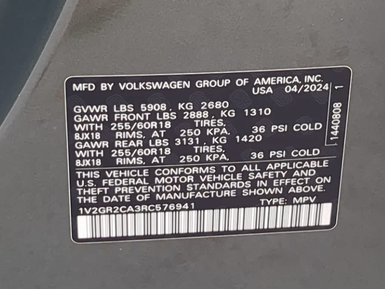 Thumbnail: 2024 Volkswagen Atlas - 37