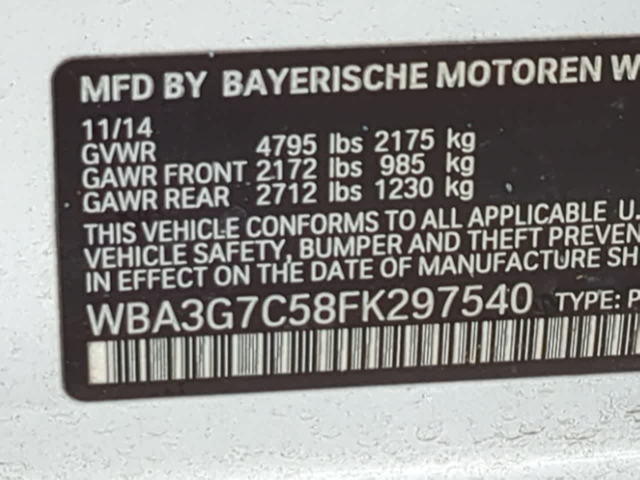 Thumbnail: 2015 BMW 3 Series - 37