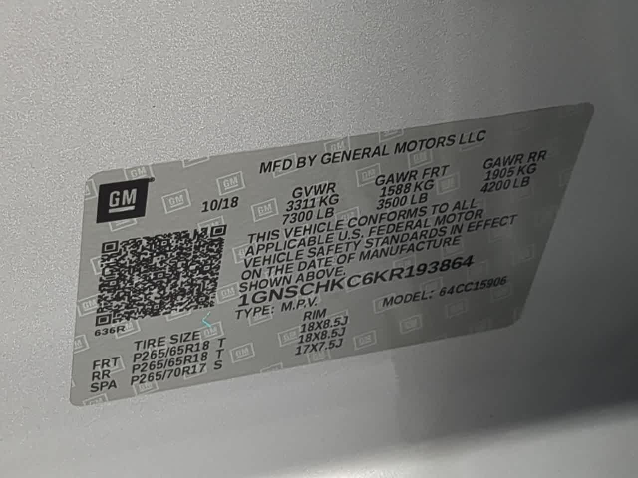 Thumbnail: 2019 Chevrolet Suburban - 37