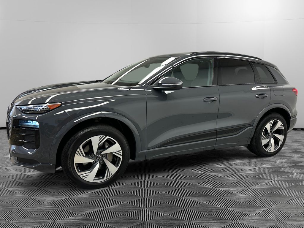 Used 2025 Audi Q6 e-tron Premium Plus with VIN WA124BGF9SA006731 for sale in Peabody, MA