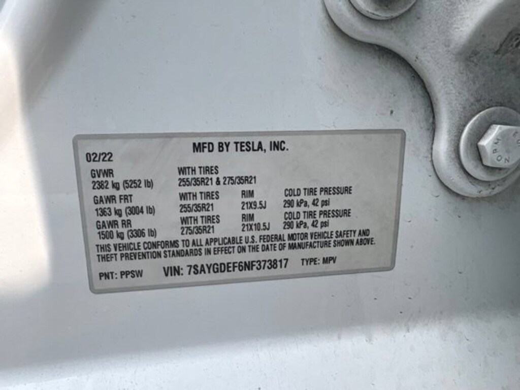 Used 2022 Tesla Model Y Performance SUV