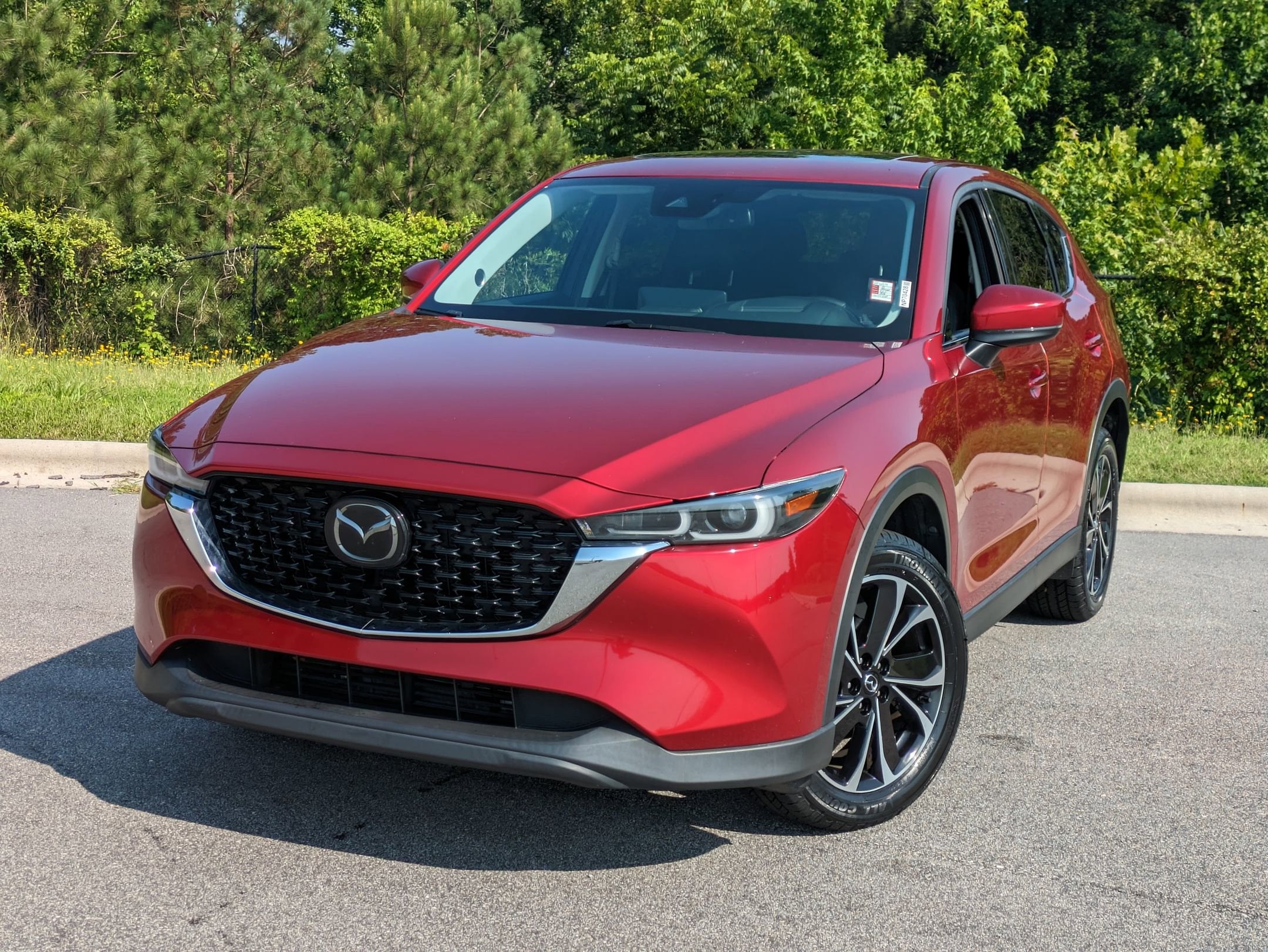 Used 2022 Mazda CX-5 S Premium Plus package with VIN JM3KFBEM7N1553168 for sale in Raleigh, NC
