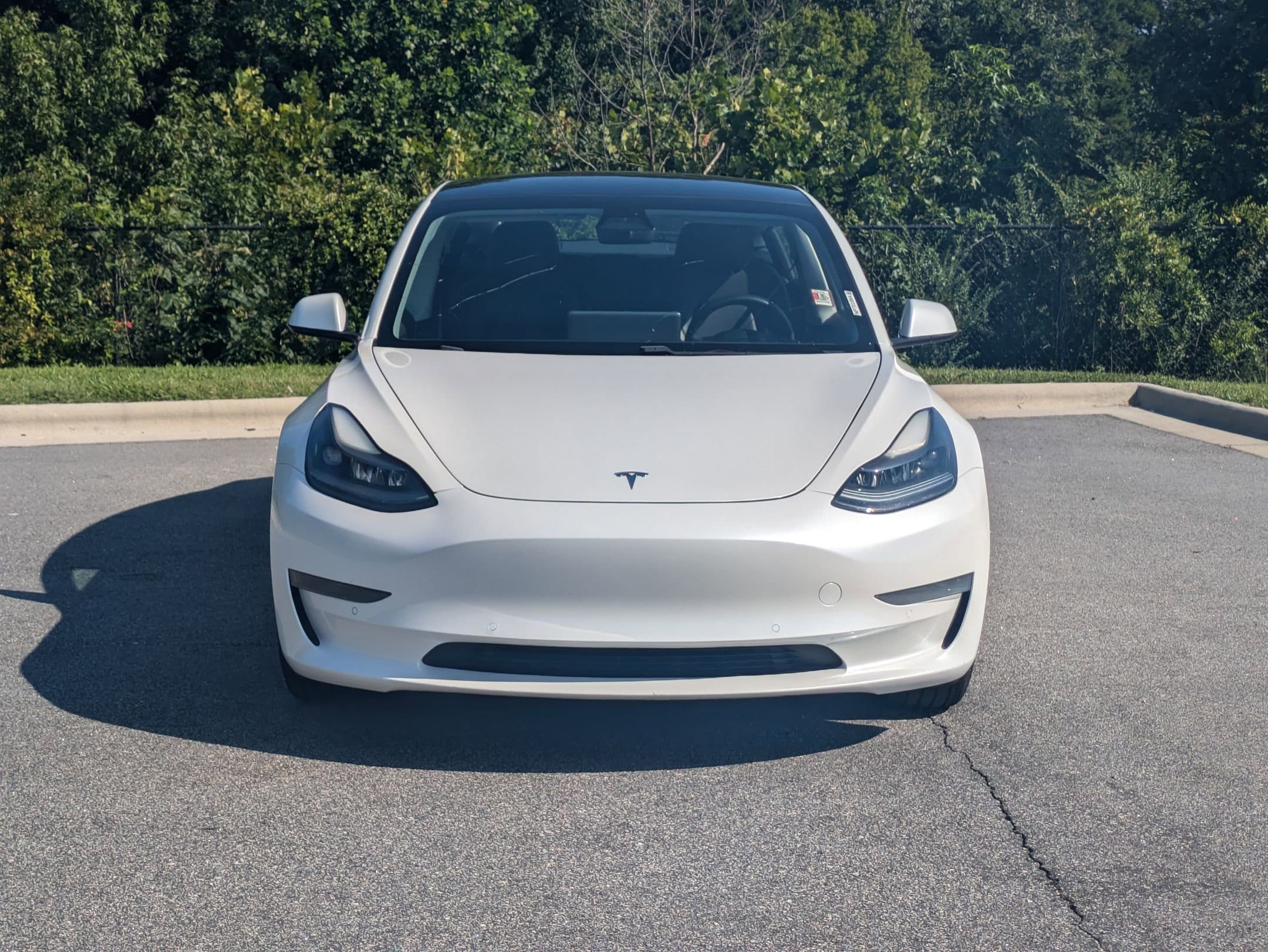 Used 2021 Tesla Model 3 Base with VIN 5YJ3E1EA9MF977103 for sale in Raleigh, NC