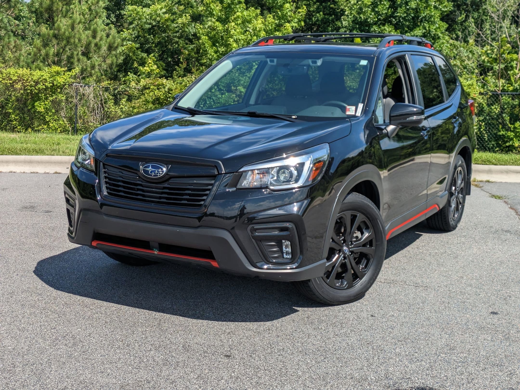 Used 2019 Subaru Forester Sport with VIN JF2SKAPC1KH492682 for sale in Raleigh, NC