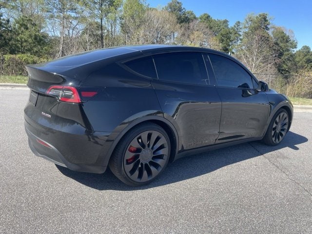 Used 2023 Tesla Model Y Performance with VIN 7SAYGDEFXPF666087 for sale in Raleigh, NC