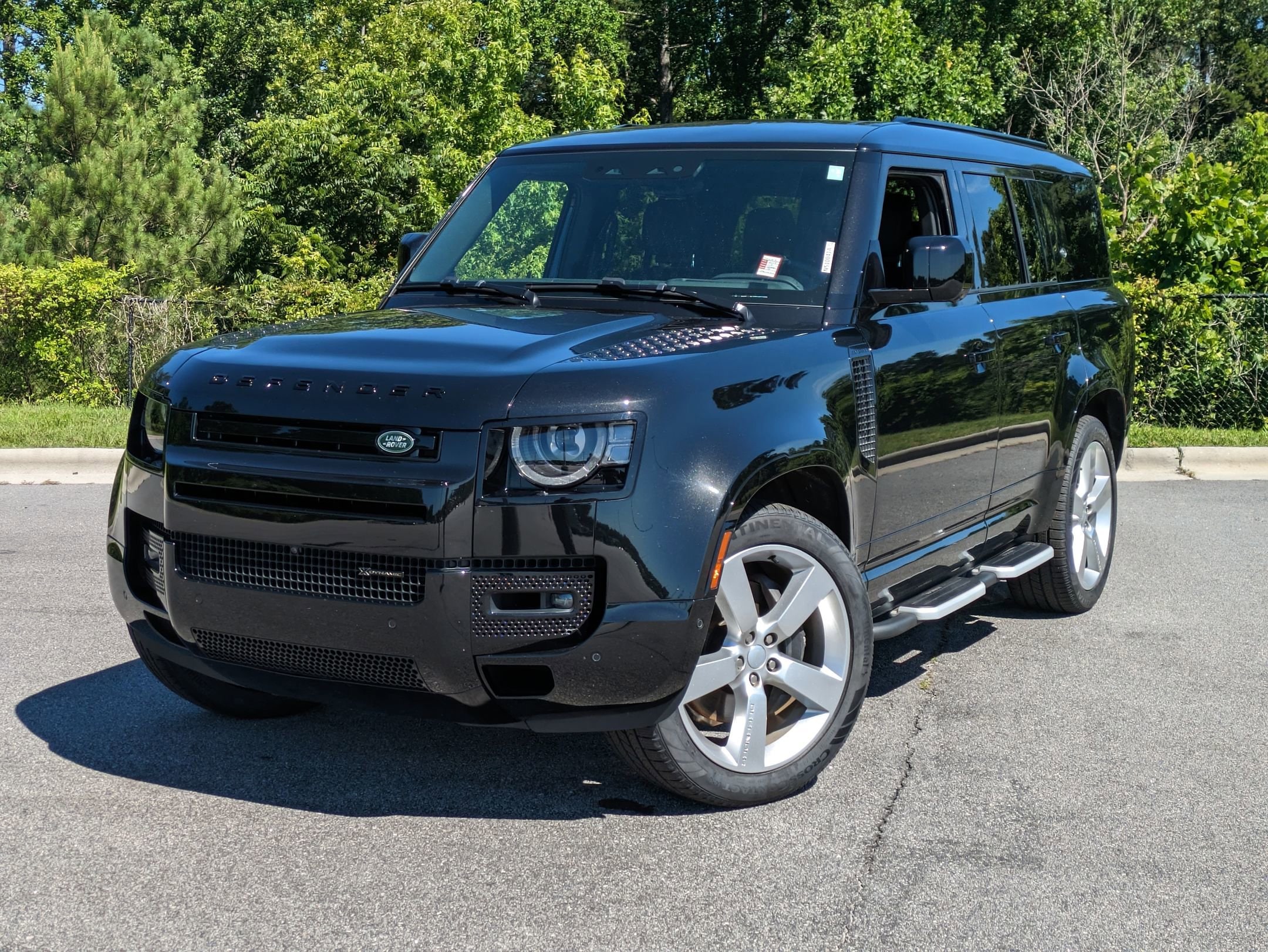 Certified 2023 Land Rover Defender X-Dynamic SE with VIN SALE2FEU0P2214282 for sale in Raleigh, NC