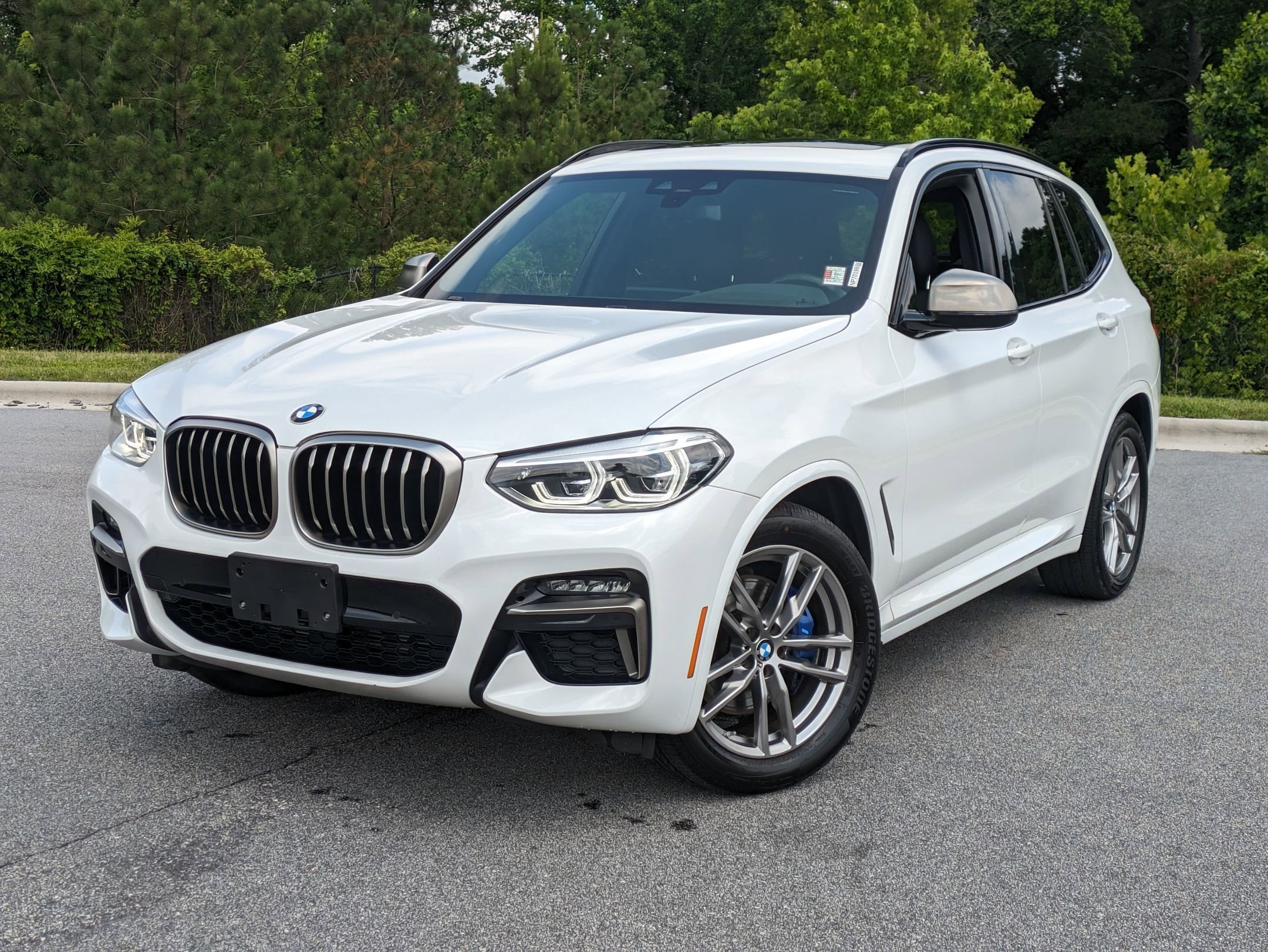 Used 2021 BMW X3 40i with VIN 5UXTY9C08M9E20355 for sale in Raleigh, NC