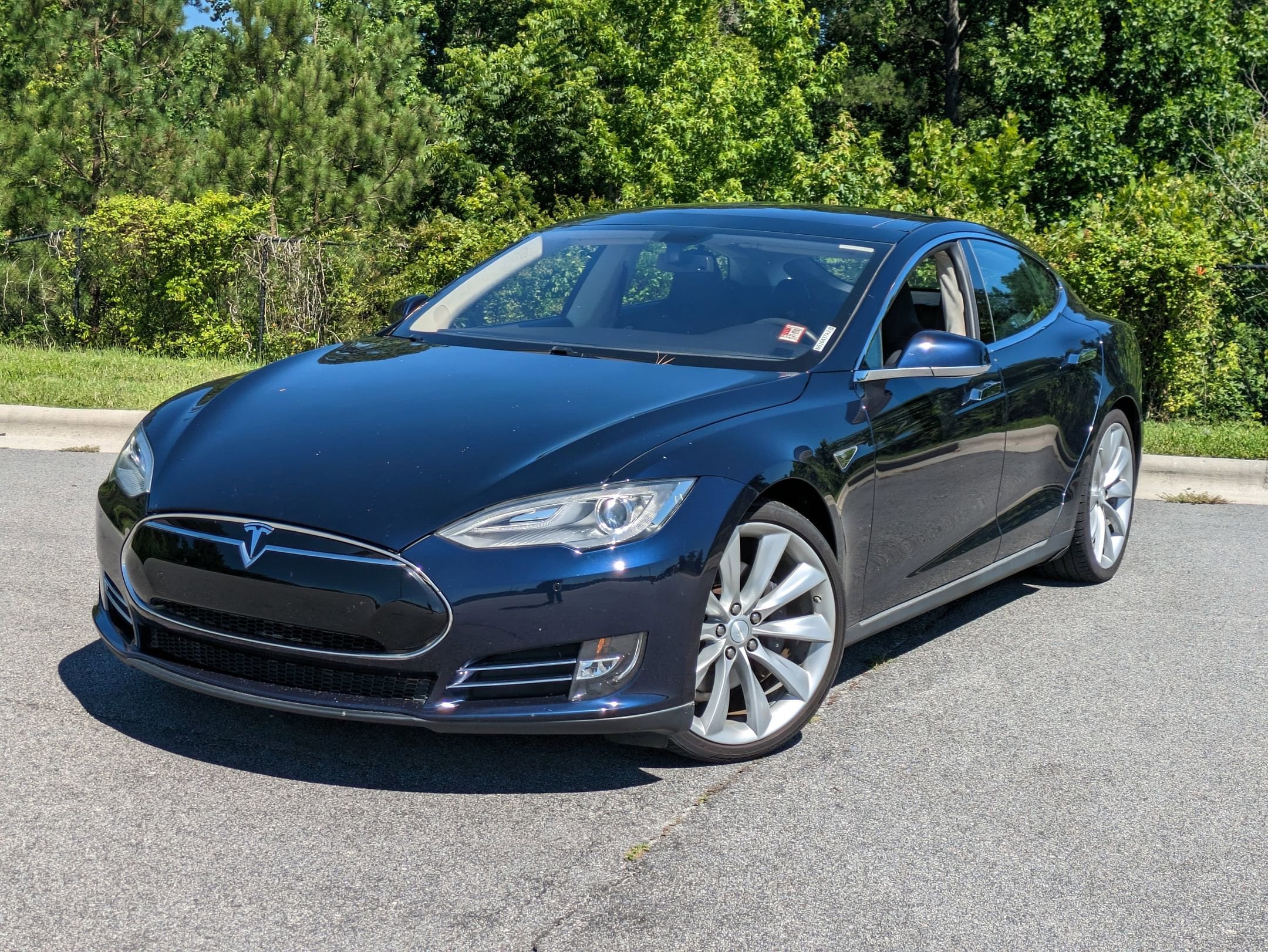 Used 2013 Tesla Model S S with VIN 5YJSA1CP5DFP22351 for sale in Raleigh, NC