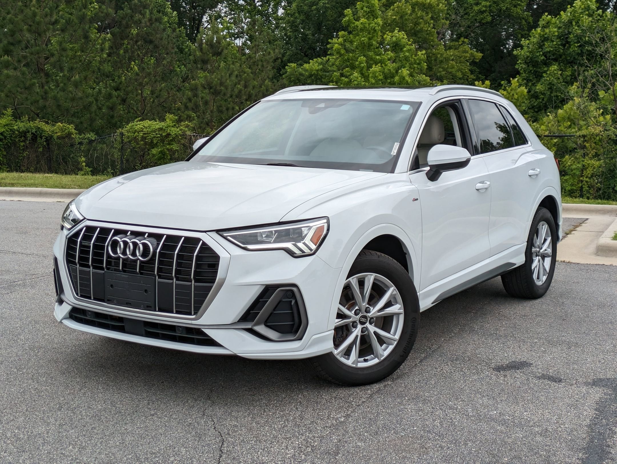 Used 2022 Audi Q3 S Line Premium Plus with VIN WA1EECF31N1135039 for sale in Raleigh, NC