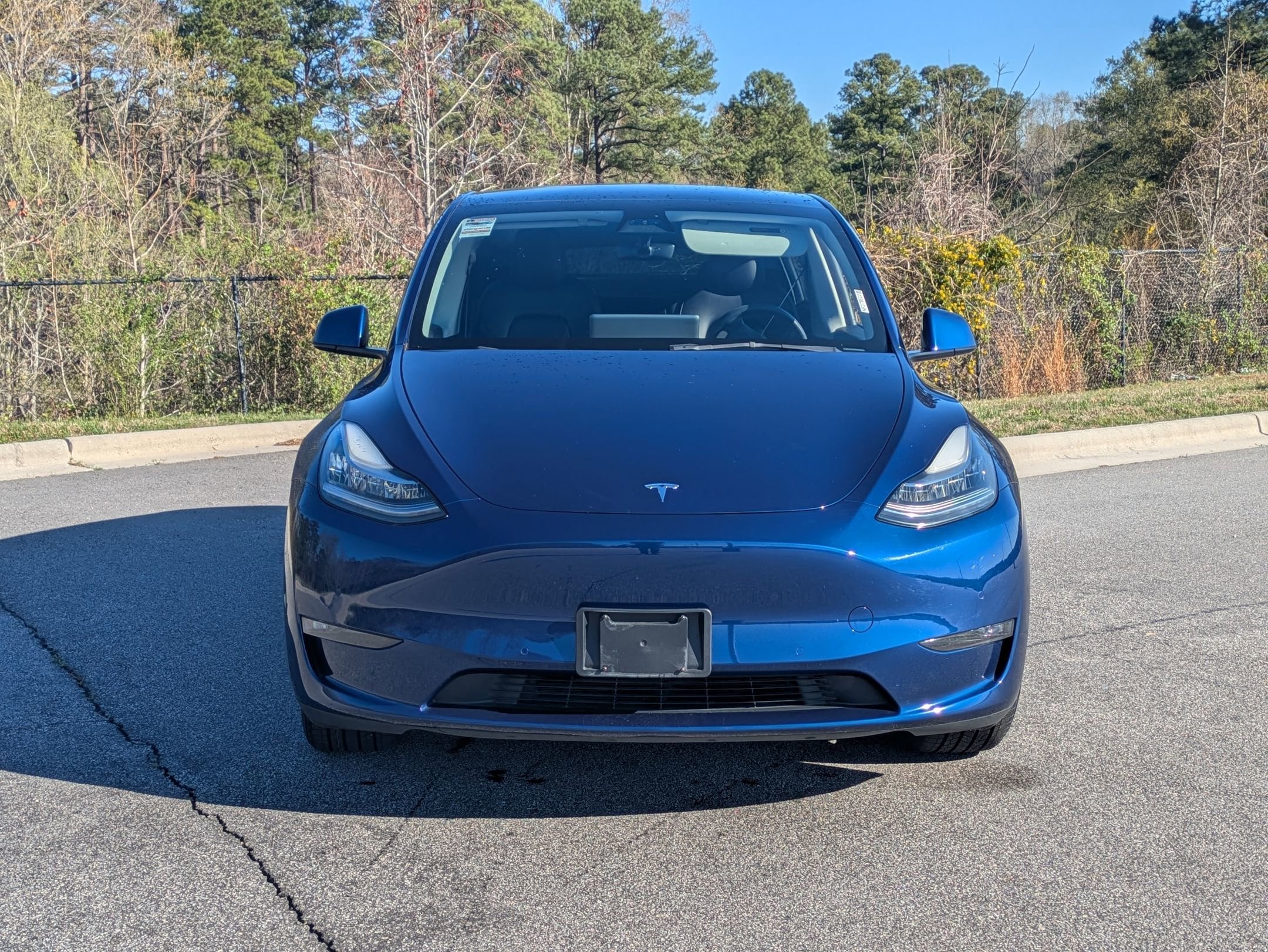 Used 2022 Tesla Model Y Long Range with VIN 7SAYGDEE6NF378510 for sale in Raleigh, NC