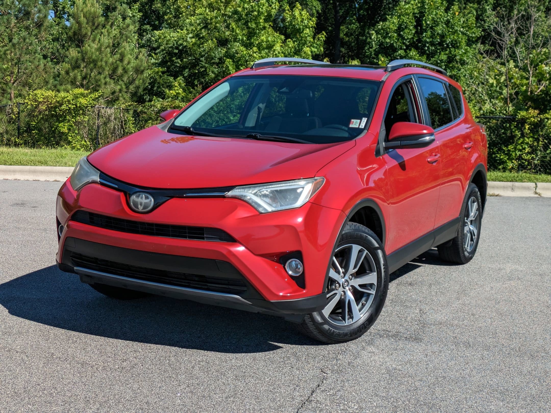 Used 2017 Toyota RAV4 XLE with VIN 2T3RFREV2HW551391 for sale in Raleigh, NC