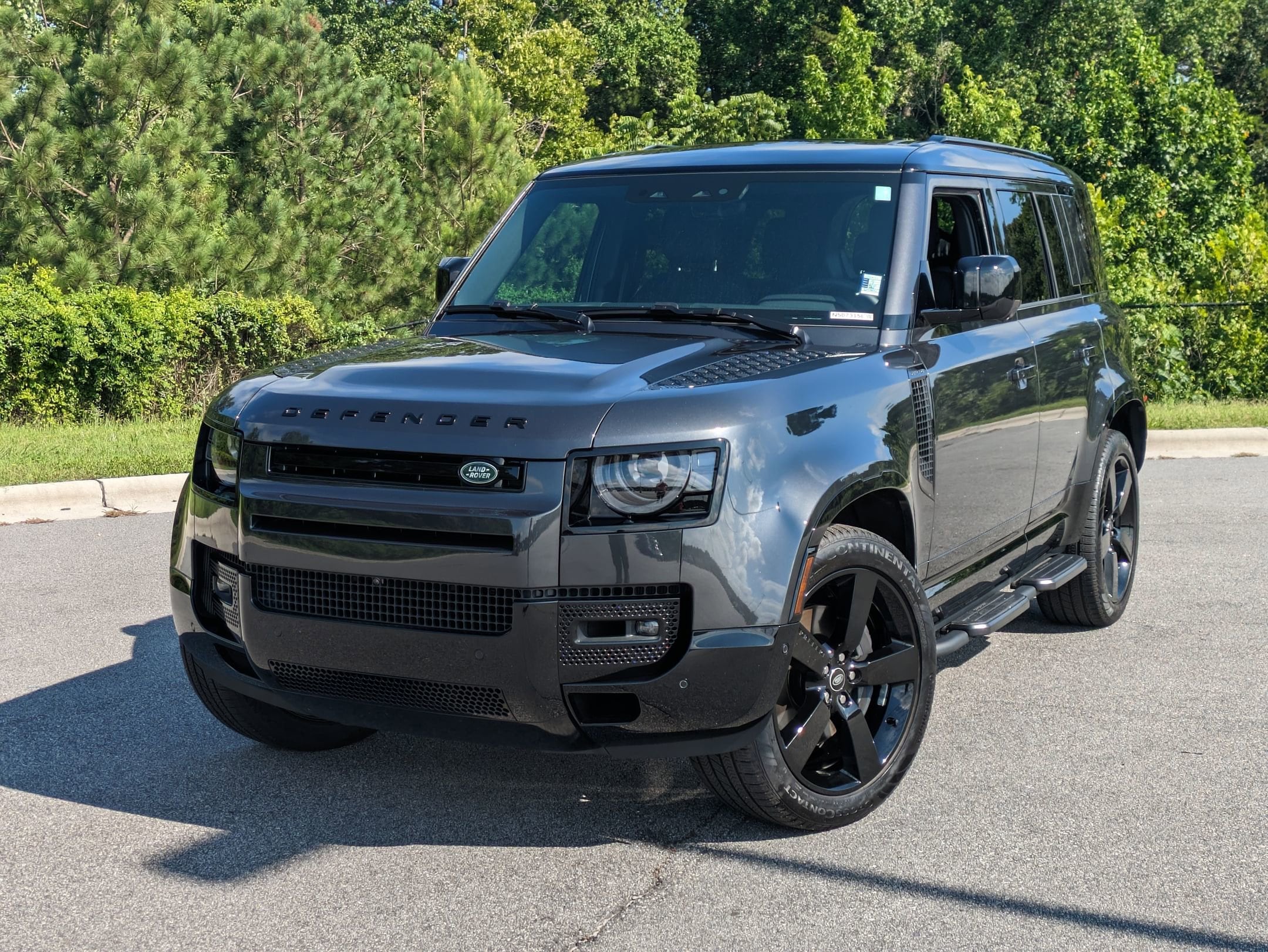 Used 2025 Land Rover Defender X-Dynamic SE with VIN SALE27EU5S2420552 for sale in Raleigh, NC