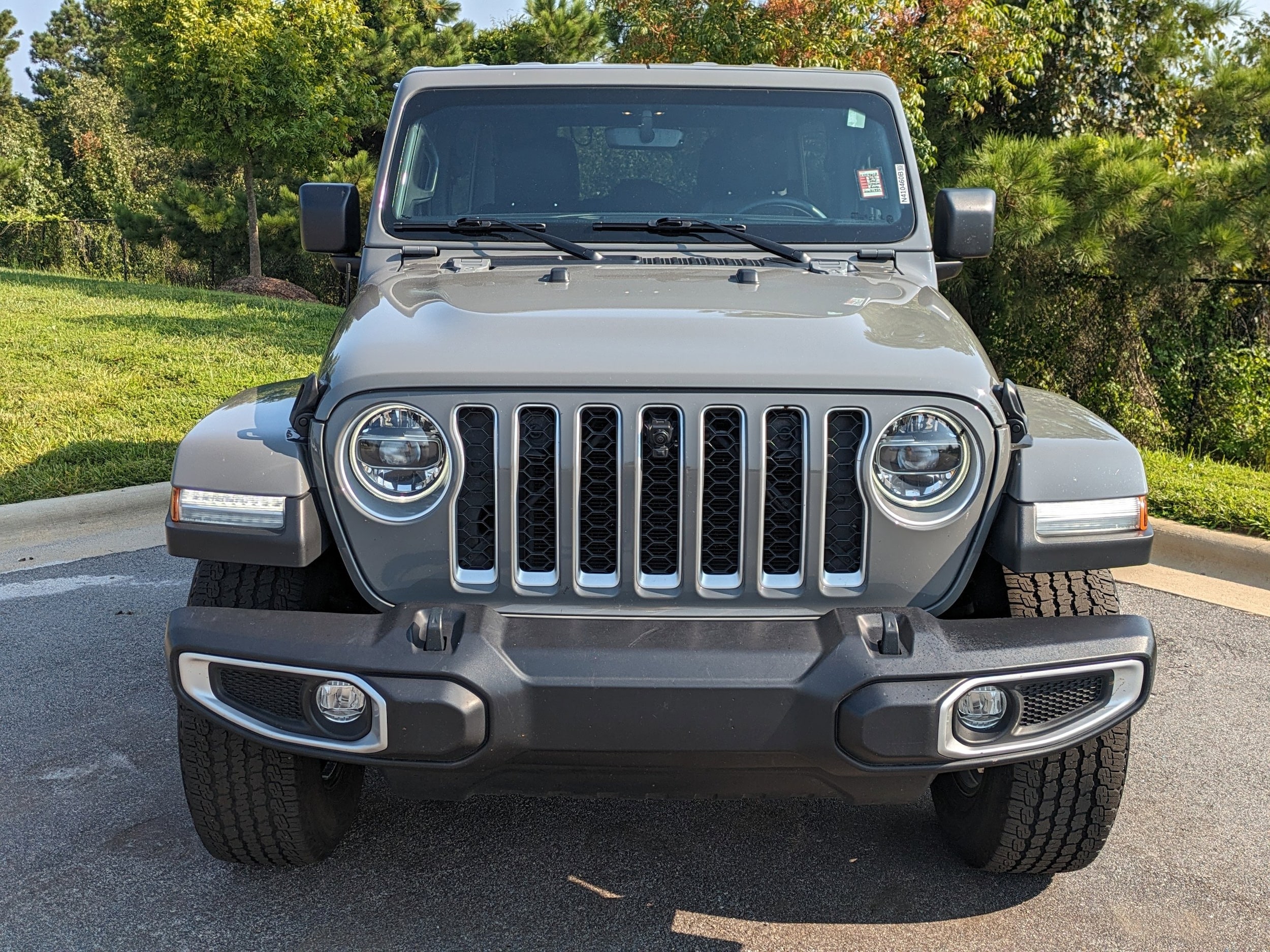 Used 2021 Jeep Wrangler Unlimited Sahara with VIN 1C4HJXEG5MW811939 for sale in Raleigh, NC