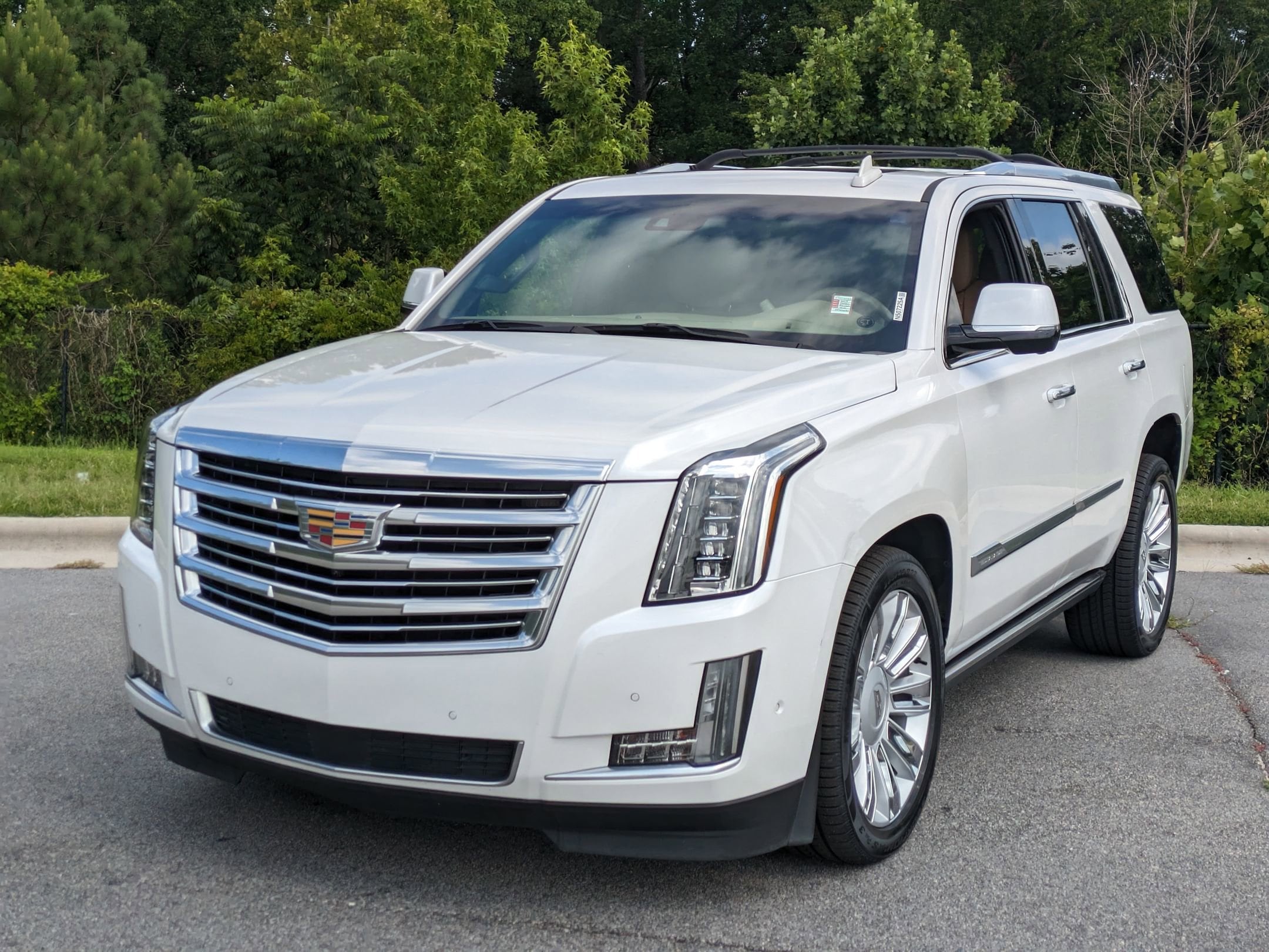 Used 2019 Cadillac Escalade Platinum with VIN 1GYS4DKJ3KR306287 for sale in Raleigh, NC