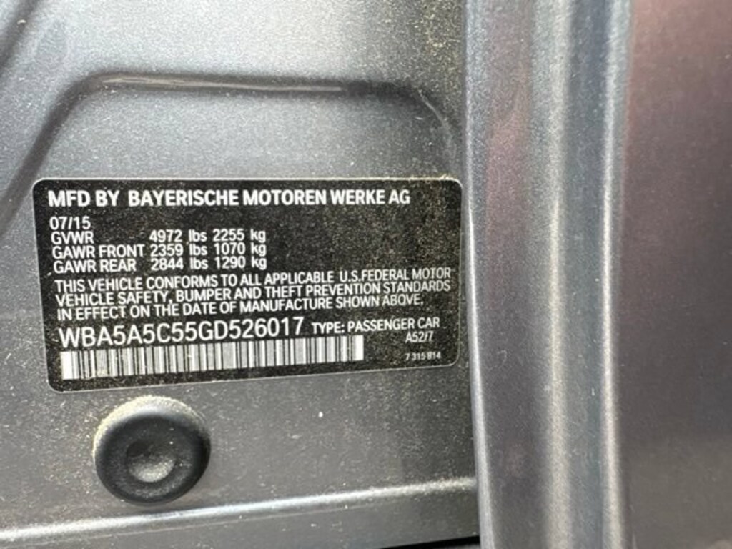 Used 2016 BMW 528i 528i Sedan