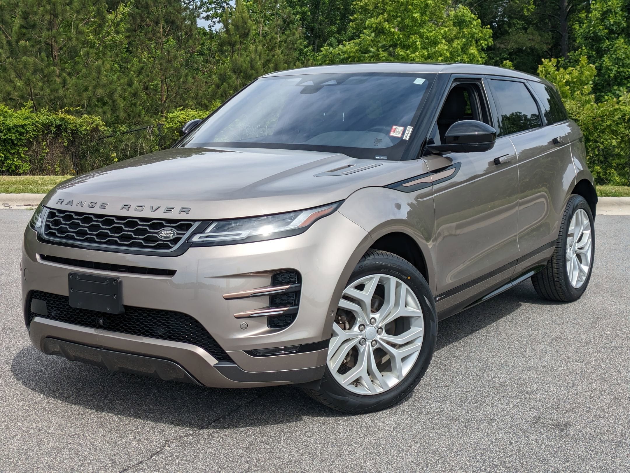 Certified 2021 Land Rover Range Rover Evoque SE with VIN SALZL2FX6MH125261 for sale in Raleigh, NC