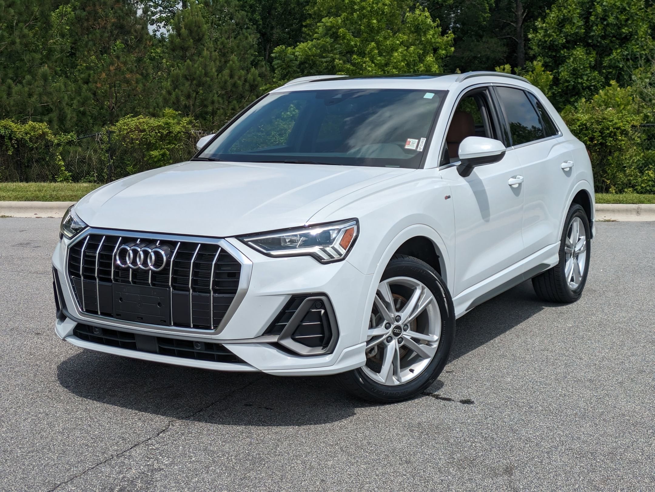 Used 2022 Audi Q3 S Line Premium Plus with VIN WA1EECF37N1072237 for sale in Raleigh, NC