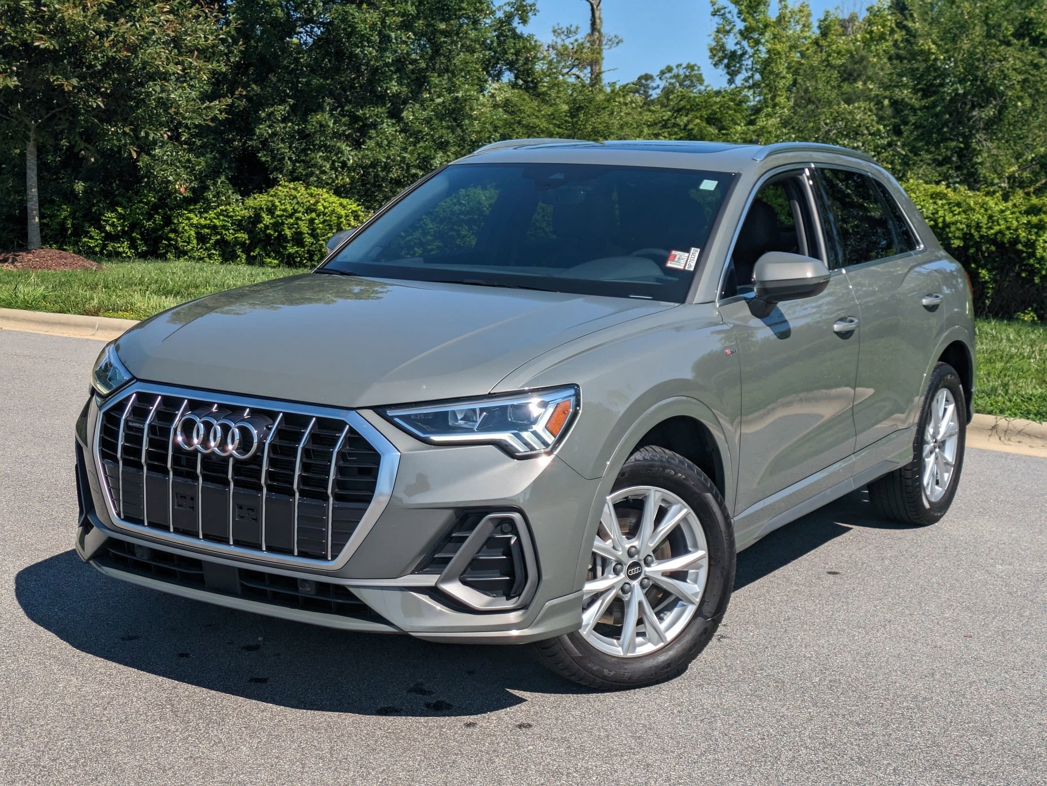 Used 2022 Audi Q3 S Line Premium Plus with VIN WA1EECF34N1150103 for sale in Raleigh, NC
