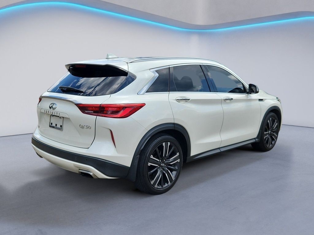 Used 2021 INFINITI QX50 Luxe Sport Utility