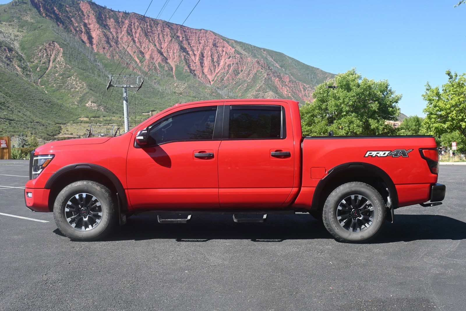 Used 2021 Nissan Titan PRO-4X with VIN 1N6AA1ED0MN511569 for sale in Glenwood Springs, CO