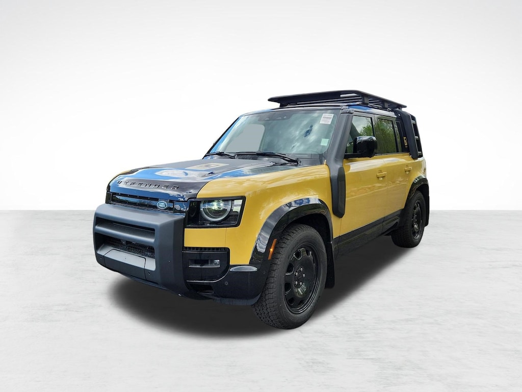 New 2026 Land Rover Defender 110 Trophy Edition Deep Sandglow 110 P400 Trophy Edition Deep Sandglow