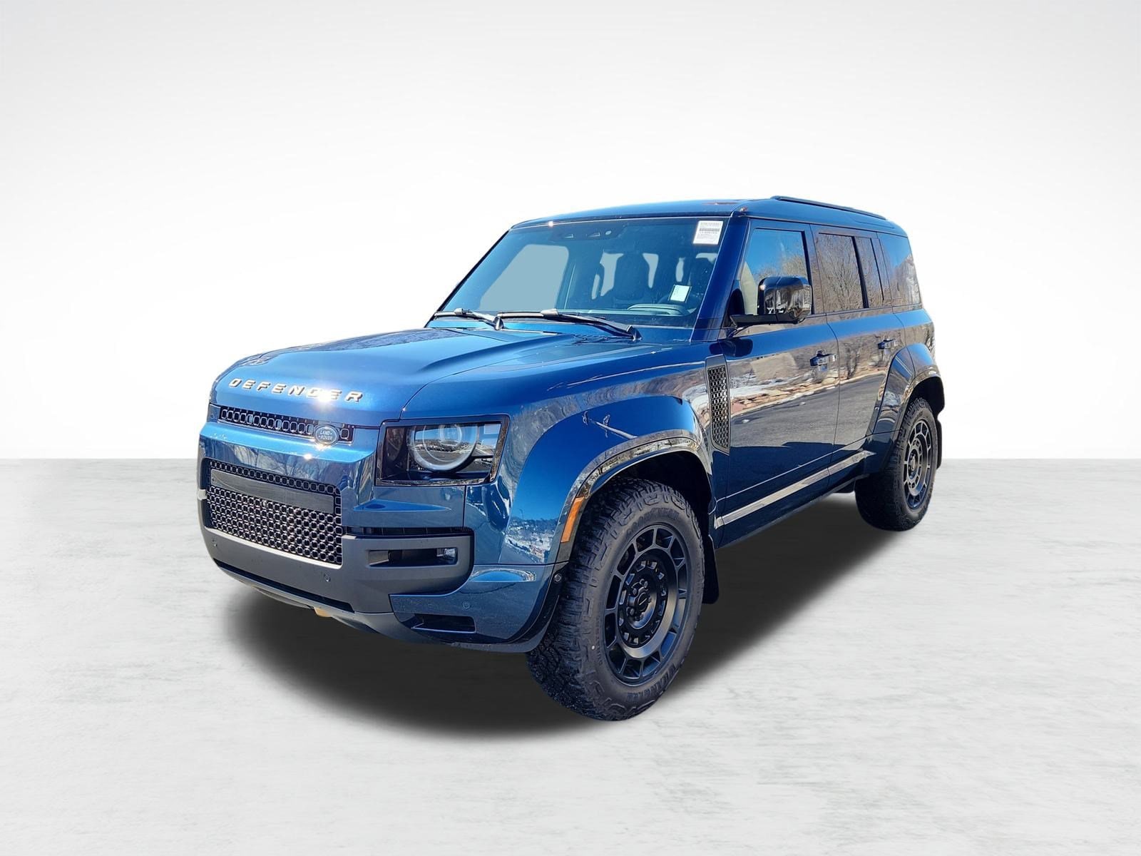 【最終値下げ】LAND ROVER DEFENDERステアリング ランドローバー ディフェンダー レザーステアリングホイール 36