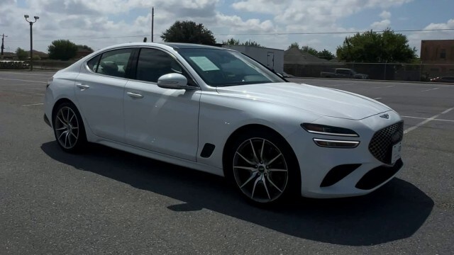 Used 2022 GENESIS G70 Standard with VIN KMTG34TA0NU098854 for sale in San Juan, TX