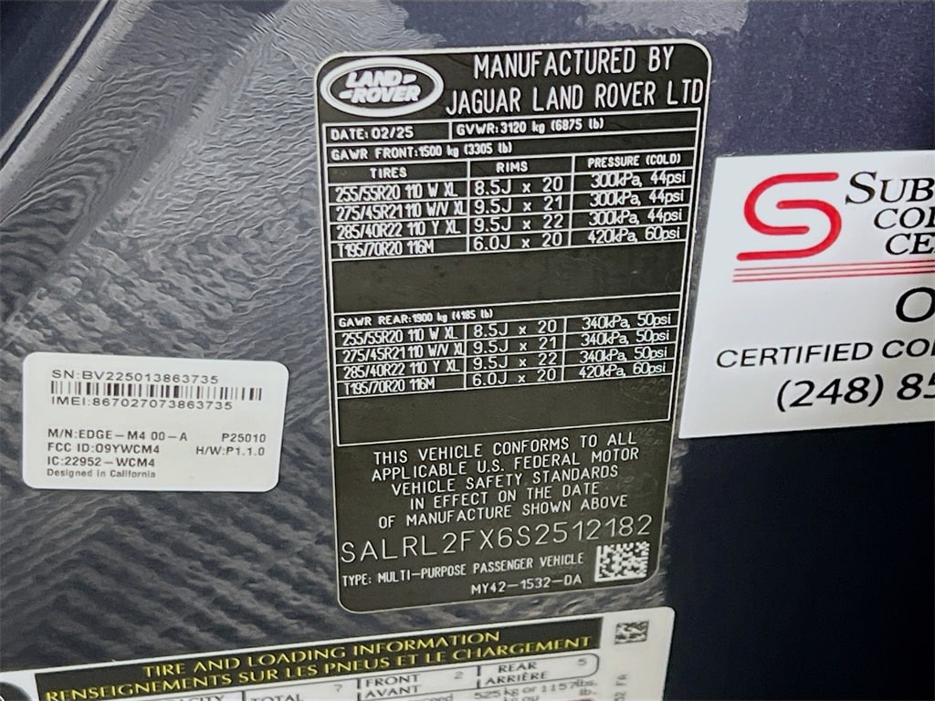 2025 LAND ROVER DISCOVERY - Image 35