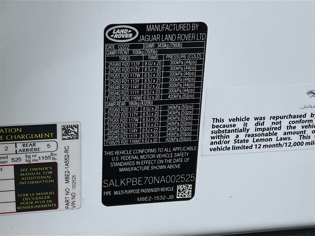 2022 LAND ROVER NEW RANGE ROVER - Image 35