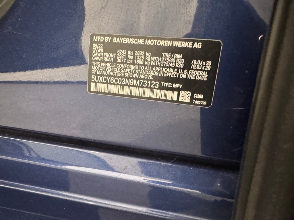 2022 BMW X6 - Image 34