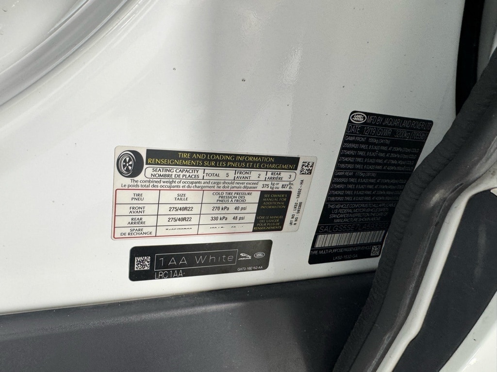 2020 LAND ROVER RANGE ROVER - Image 37