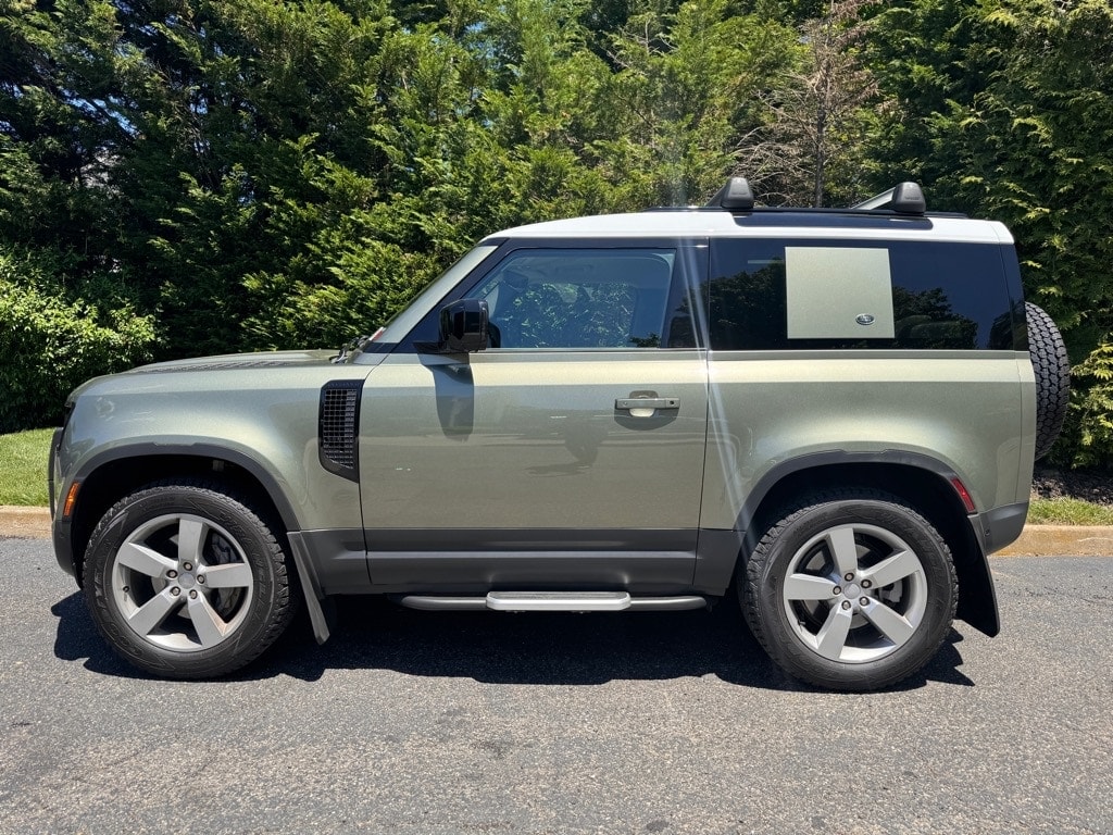 Certified 2021 Land Rover Defender First Edition with VIN SALEV6RU1M2057987 for sale in Southampton, NY