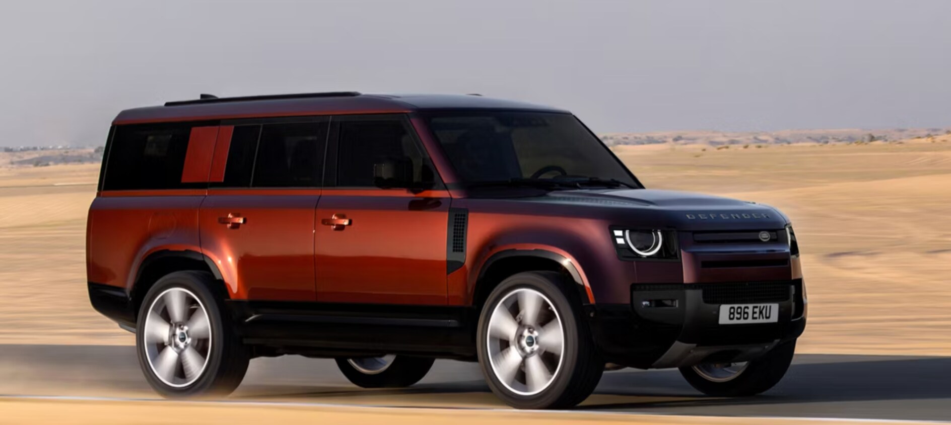 New Defender on the road (European Model)